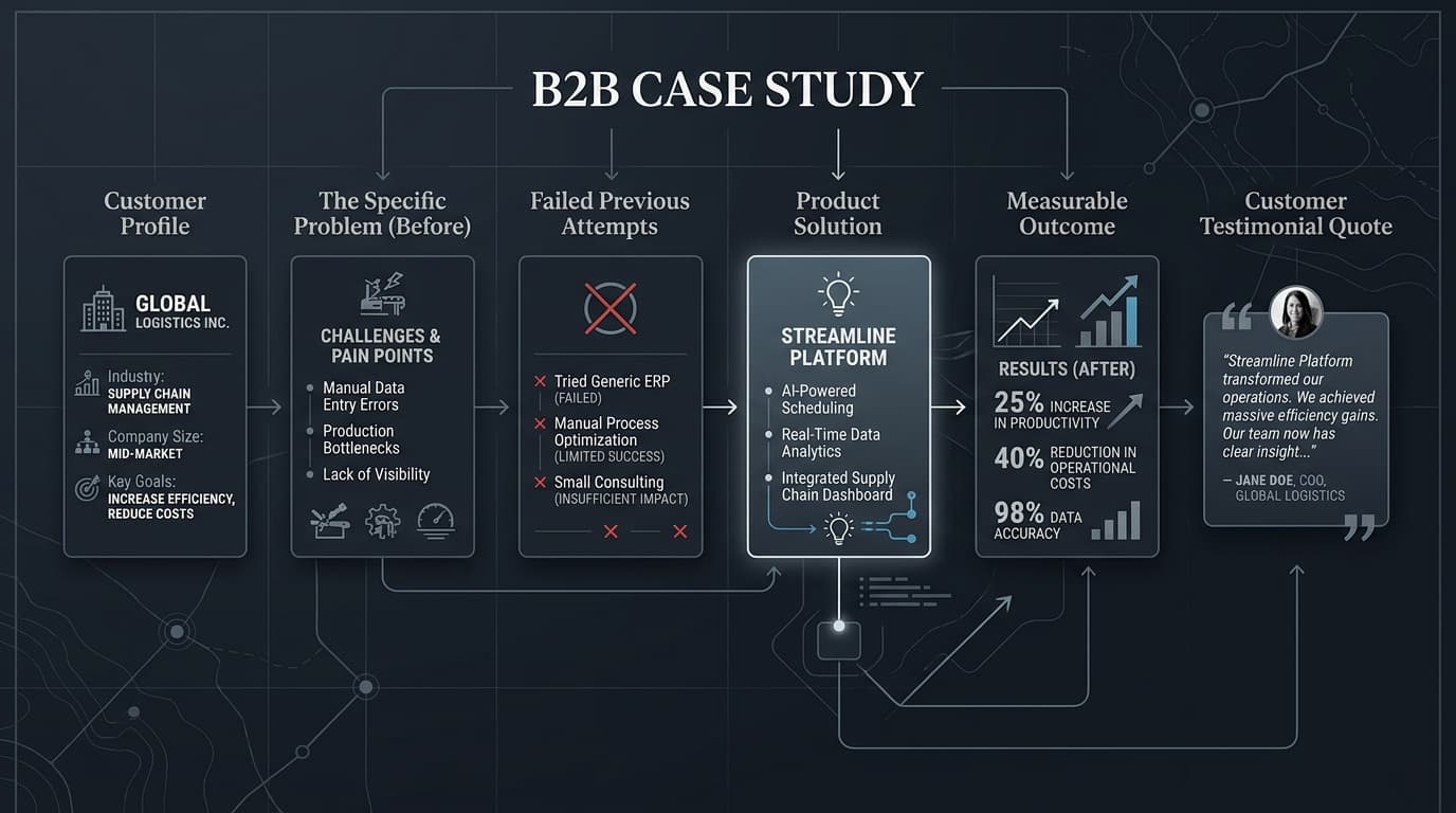 How to write a B2B case study that closes deals